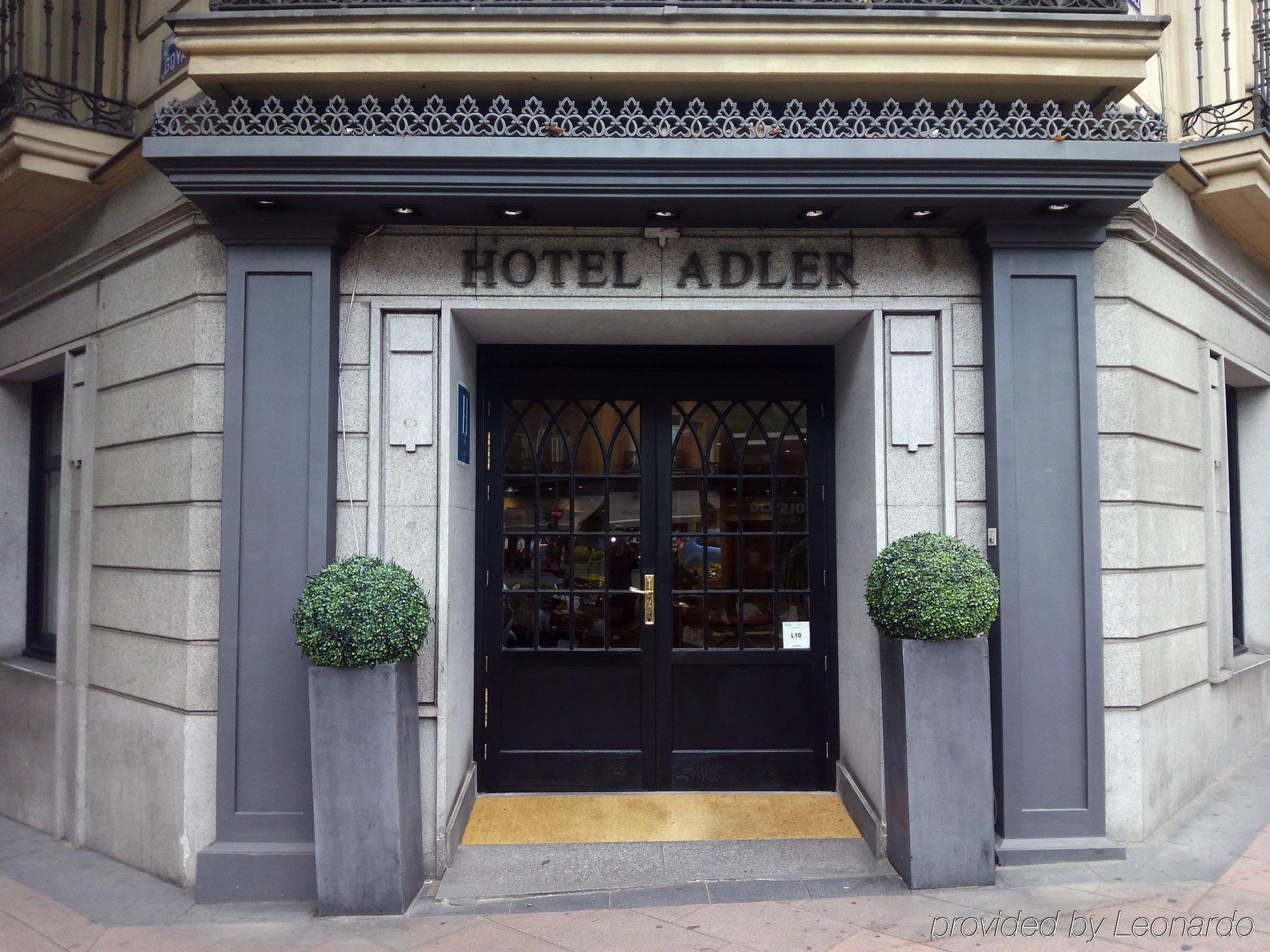 Hotel Adler Madrid Exterior foto