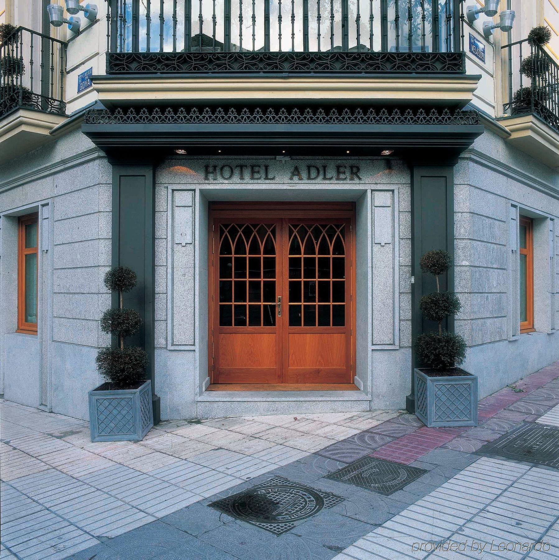Hotel Adler Madrid Exterior foto